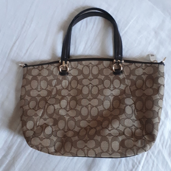 Coach Prairie Satchel In Signature Jacquard - Picture 7 of 10